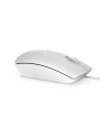 Mysz przewodowa Dell MS116 1000dpi biała - nr 16
