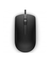 Mysz przewodowa Dell MS116 1000dpi czarna - nr 1