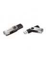 Hama Polska Flashdrive ROTATE 64GB USB 2.0 czarno-srebrny - nr 12