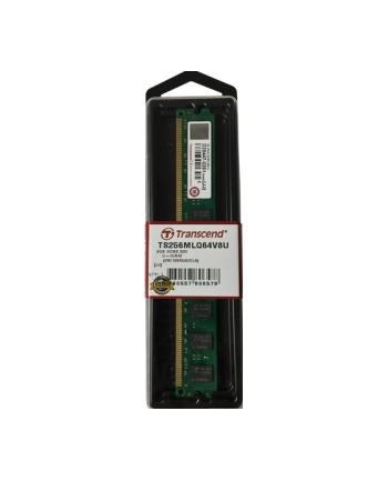 Transcend 2GB 800Mhz DDR2 Non-ECC CL5 DIMM  BOX nr 2