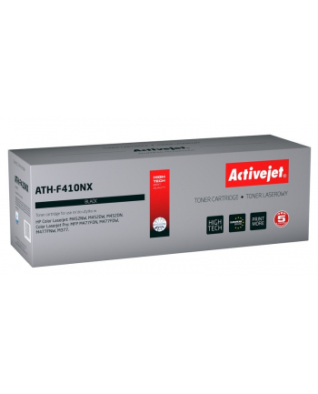 Toner Activejet ATH-F410NX (do drukarki Hewlett Packard  zamiennik 410X CF410X supreme 6500str. czarny Chip)