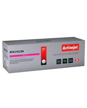 Toner Activejet ATH-F413N (do drukarki Hewlett Packard  zamiennik 410A CF413A supreme 2300str. magenta Chip)