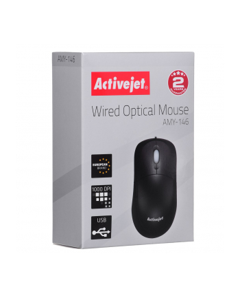 Activejet mysz przewodowa USB AMY-146