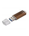 Hama Polska Flashdrive LAETA 64GB USB 3.0 brązowy - nr 1