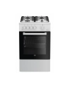 Kuchnia Beko FSG 52020 FW ( Płyta Płyta gazowa ; Piekarnik gazowy ; 500mm ; Biały ) - nr 1