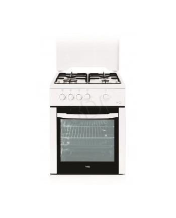 Kuchnia Beko FSG 52020 FW ( Płyta Płyta gazowa ; Piekarnik gazowy ; 500mm ; Biały ) nr 1