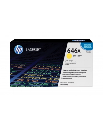 Hewlett-Packard Toner HP żółty HP 646A  HP646A=CF032A  12500 str. nr 1
