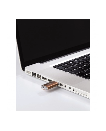 Hama Polska Flashdrive LAETA 32GB USB 2.0 brązowy nr 1