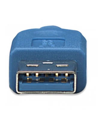 Kabel USB Techly USB 3.0 A-MicroB M/M 2m, niebieski ICOC MUSB3-A-020 nr 2