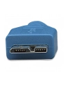 Kabel USB Techly USB 3.0 A-MicroB M/M 2m, niebieski ICOC MUSB3-A-020 - nr 6