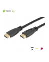 Kabel HDMI Techly HDMI-HDMI 2.0 M/M Ethernet 3D 4K, 3m, czarny ICOC HDMI2-4-030 - nr 1