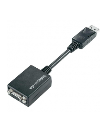 Kabel adapter Techly DisplayPort na VGA 0,15m, aktywny, czarny P-DSP250