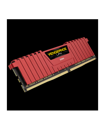 Pamięć DDR4 Corsair Vengeance LPX 4GB (1x4GB) 2400MHz CL16 1,2V czerwony