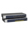 Netgear 10-P.MULTI GB POE+ SMART SWITC 8-Port PoE+ Multi-Gigabit Smart Managed Pro Switch mit 2 10G Kupfer/Fiber Uplinks, 180W PoE Budget, aufgegliedert in 2-Port RJ-45 Multi-GB Eth IEEE 802.3bz (NBASE-T) 100M/1G/2.5G/5G with PoE+ - nr 1