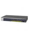 Netgear 10-P.MULTI GB POE+ SMART SWITC 8-Port PoE+ Multi-Gigabit Smart Managed Pro Switch mit 2 10G Kupfer/Fiber Uplinks, 180W PoE Budget, aufgegliedert in 2-Port RJ-45 Multi-GB Eth IEEE 802.3bz (NBASE-T) 100M/1G/2.5G/5G with PoE+ - nr 4