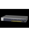 Netgear 10-P.MULTI GB POE+ SMART SWITC 8-Port PoE+ Multi-Gigabit Smart Managed Pro Switch mit 2 10G Kupfer/Fiber Uplinks, 180W PoE Budget, aufgegliedert in 2-Port RJ-45 Multi-GB Eth IEEE 802.3bz (NBASE-T) 100M/1G/2.5G/5G with PoE+ - nr 7