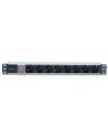 Listwa zasilająca Rack19'' 1U TechlyPro 8 gniazd Schuko 3m czarna - nr 4