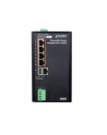 PLANET 4Port PoE+ mgd Ethernet Switch Industrial Renewable Energy 4-Port 10/100/1000T 802.3at PoE+ Managed Ethernet Switch - nr 4
