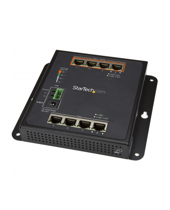 ETHERNET SWITCH 8-PORT StarTech.com 8 Port POE Managed Ethernet Switch - 30W per PoE+ Port - Industrieller managed Wandmontage Netzwerk Switch