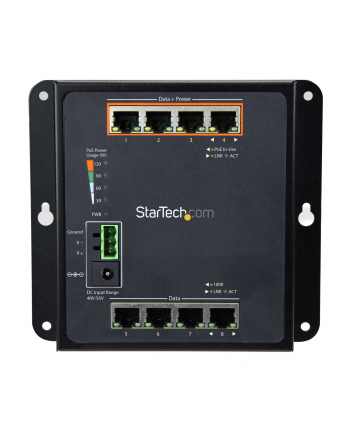 ETHERNET SWITCH 8-PORT StarTech.com 8 Port POE Managed Ethernet Switch - 30W per PoE+ Port - Industrieller managed Wandmontage Netzwerk Switch