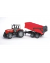 Traktor Massey Ferguson 7480 z przyczepą wywrotką 02045 BRUDER - nr 8