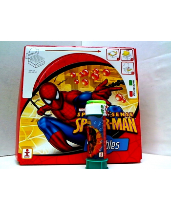 Bańki mydlane 60ml p36 Spiderman. BRIMAREX(WYSYŁKA LOSOWA, BRAK MOŻLIWOSCI WYBORU)