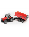 Traktor Massey Ferguson 7480 z przyczepą wywrotką 02045 BRUDER - nr 6