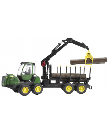 Forwarder John Deere 1210E z pniami 02133 BRUDER