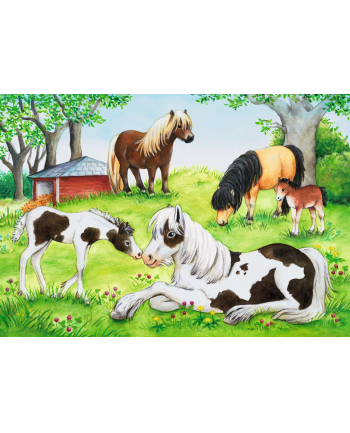 Puzzle 2x24el Świat koni 088829 RAVENSBURGER