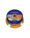 Płytki DVD-R Verbatim 4.7GB  16x | do nadruku Retail Wide cake box 25 - nr 13