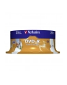 Płytki DVD-R Verbatim 4.7GB  16x | do nadruku Retail Wide cake box 25 - nr 17