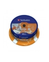 Płytki DVD-R Verbatim 4.7GB  16x | do nadruku Retail Wide cake box 25 - nr 8