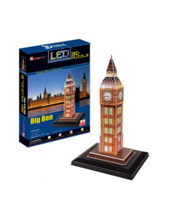 Puzzle 3D LED Zegar Big Ben 20501 DANTE p.12