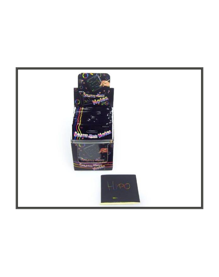 Notes karteczki czarne 24szt p24 620531   HIPO główny