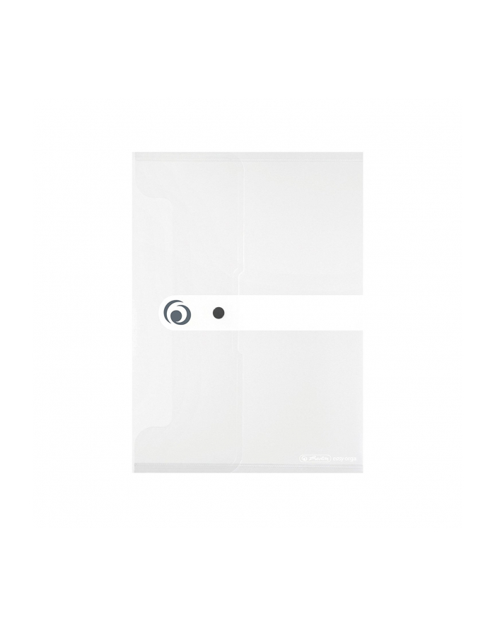 Teczka na dok.A5 PP z gumką biała trans. Easy. HERLITZ główny