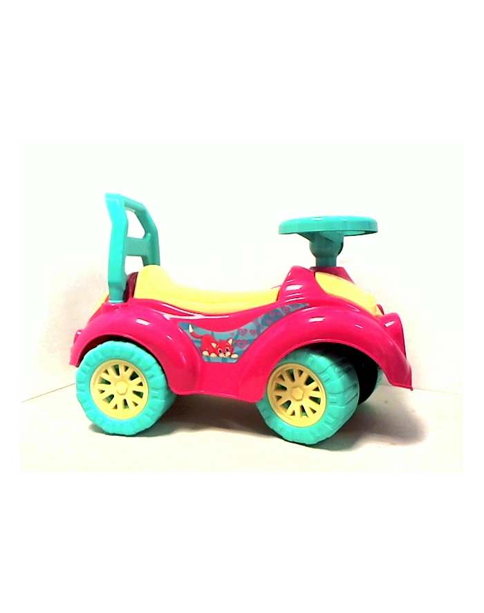 Jeździk Kotek z bagażnikiem i schowkiem.  FANCY TOYS główny