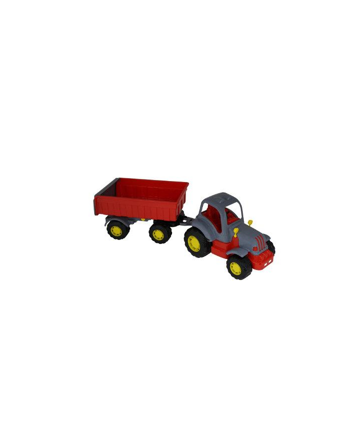 Polesie WADER 44952 Traktor z przyczepą w siatce główny