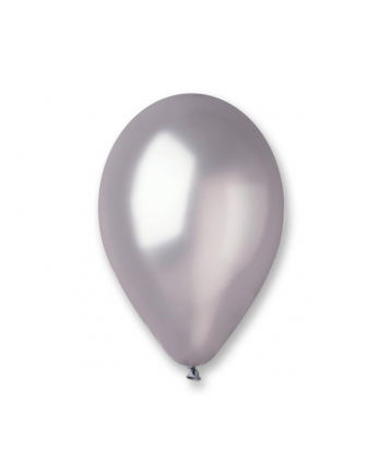 Balon GM90 metal 10 - srebrny 100 szt.