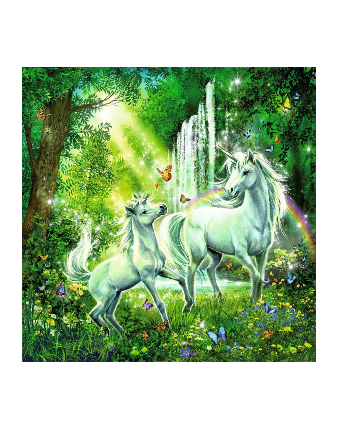 Puzzle 3x49el Piękne Jednorożce 092918 RAVENSBURGER główny