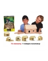 PROMO Domek Vario 72el drewniany do sklejania w pud. - nr 1