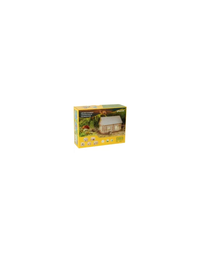 PROMO Domek Vario 72el drewniany do sklejania w pud. główny