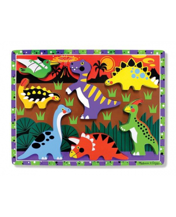 MELISSA Puzzle drewniane Dinozaury 13747