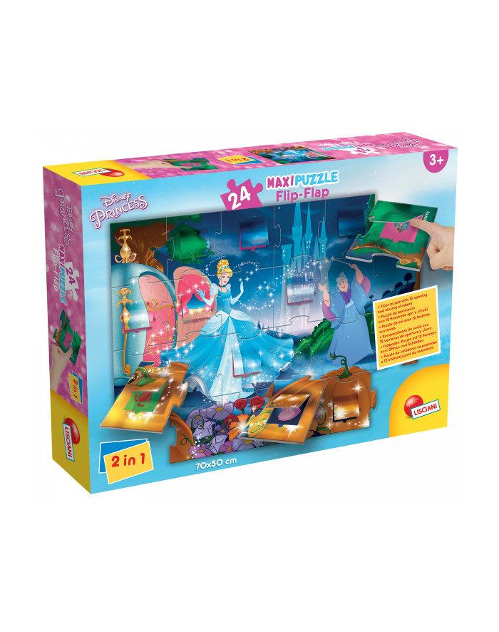 Puzzle MAXI 24el Kopciuszek  Flip-Flap LISCIANI główny