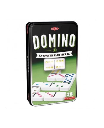 Domino klasyczne w puszce gra 53913 TACTIC
