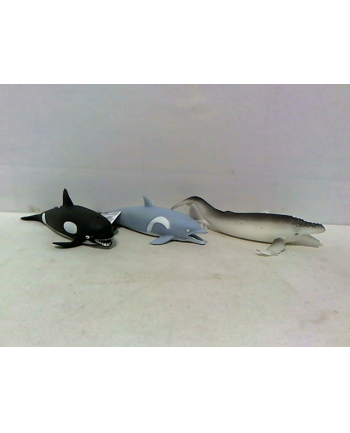 Zwierzęta gumowe morskie z groszkiem 4wz 20cm p12  HIPO