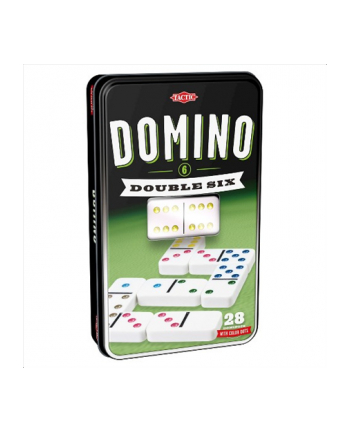Domino klasyczne w puszce gra 53913 TACTIC