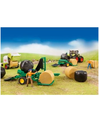 Sprasowane bele siana (żółte) 02344 BRUDER nr 1