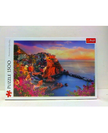 Puzzle 1500el Widok na miasteczko Manarola 26137 Trefl