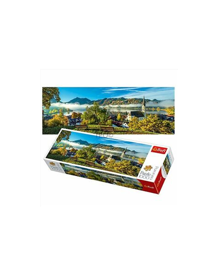 Puzzle 1000el panorama Nad jeziorem Schliersee 29035 TREFL główny