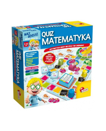 Mały Geniusz Quiz - Matematyka 54381 LISCIANI